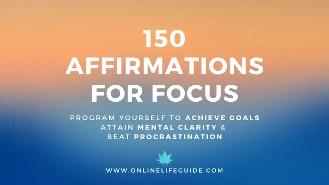 affirmations for focus