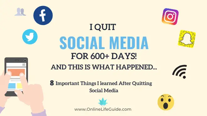 quit social media