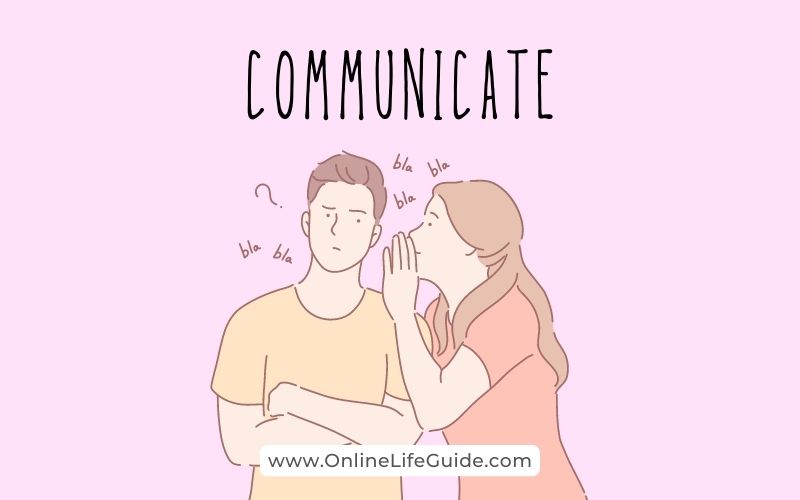 Communicate your boundaries