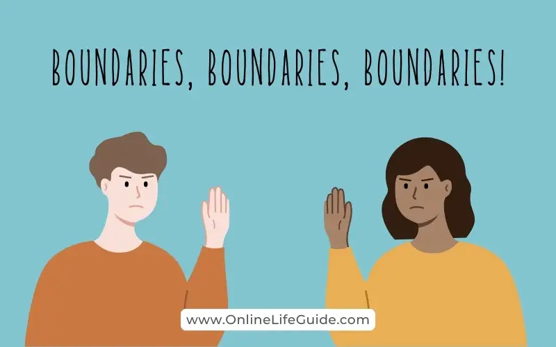 Set Strong Boundaries in the Relationship