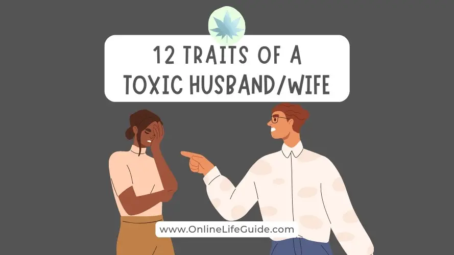 Signs of a toxic partner
