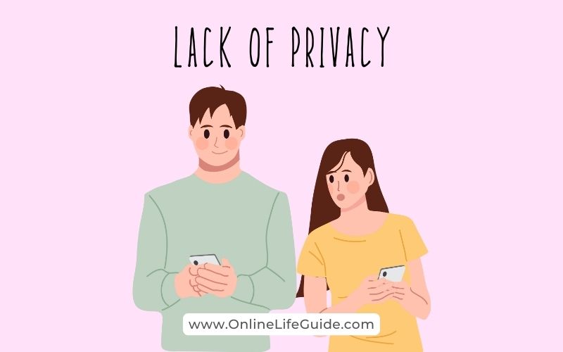Unhealthy boundaries lead to lack of privacy