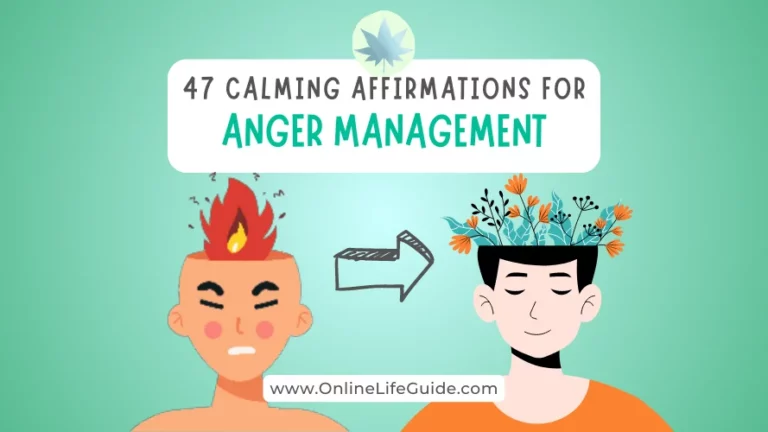 Top 47 Calming Affirmations for Anger Management