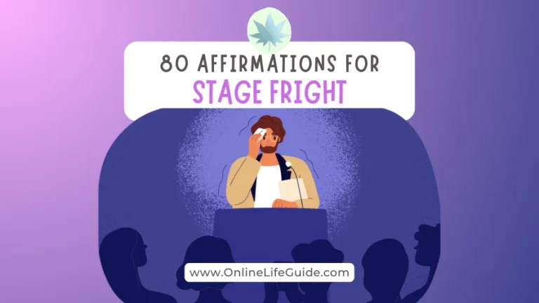 80 Powerful Affirmations to Overcome Stage Fright Instantly!