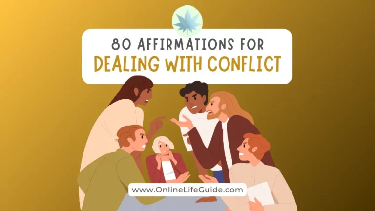 80 Affirmations for Dealing with Conflict Effectively