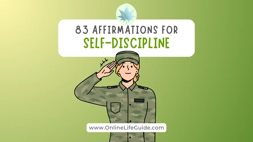 Affirmations for self-discipline