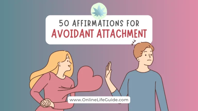 50 Affirmations for Avoidant Attachment