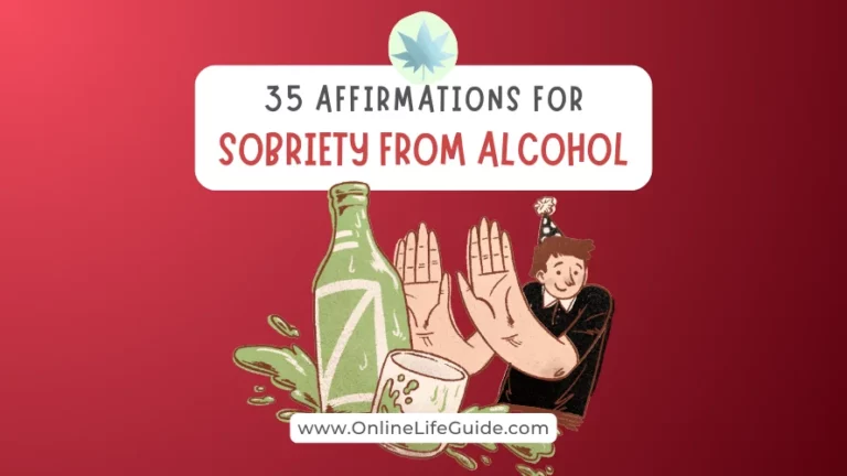 35 Affirmations for Sobriety from Alcohol