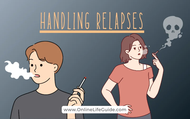 Handling relapses as a smoker