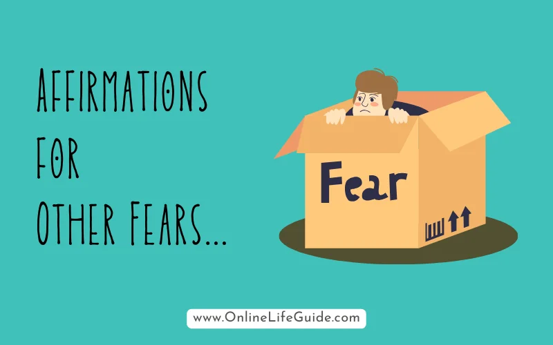 Affirmations to overcome fear