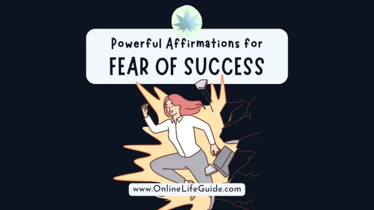 35 Powerful Affirmations for Fear of Success